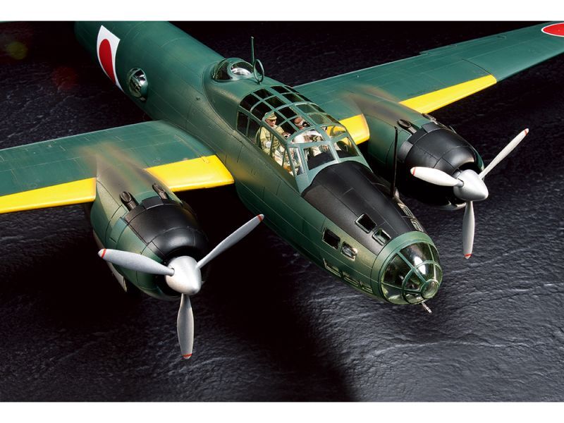 画像: タミヤ（61110）1/48 一式陸上攻撃機11型 山本長官搭乗機 （人形17体付き）  