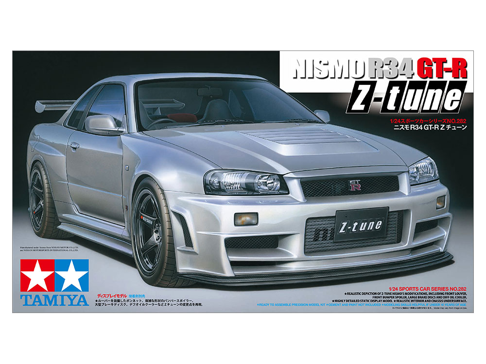 画像: タミヤ（24282）1/24 ニスモ R34GT-R Zチューン  