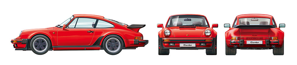 画像: タミヤ（24279）1/24 ポルシェ911ターボ ’88     