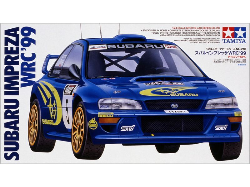 画像: タミヤ（24218）1/24 スバル インプレッサ WRC ’99  