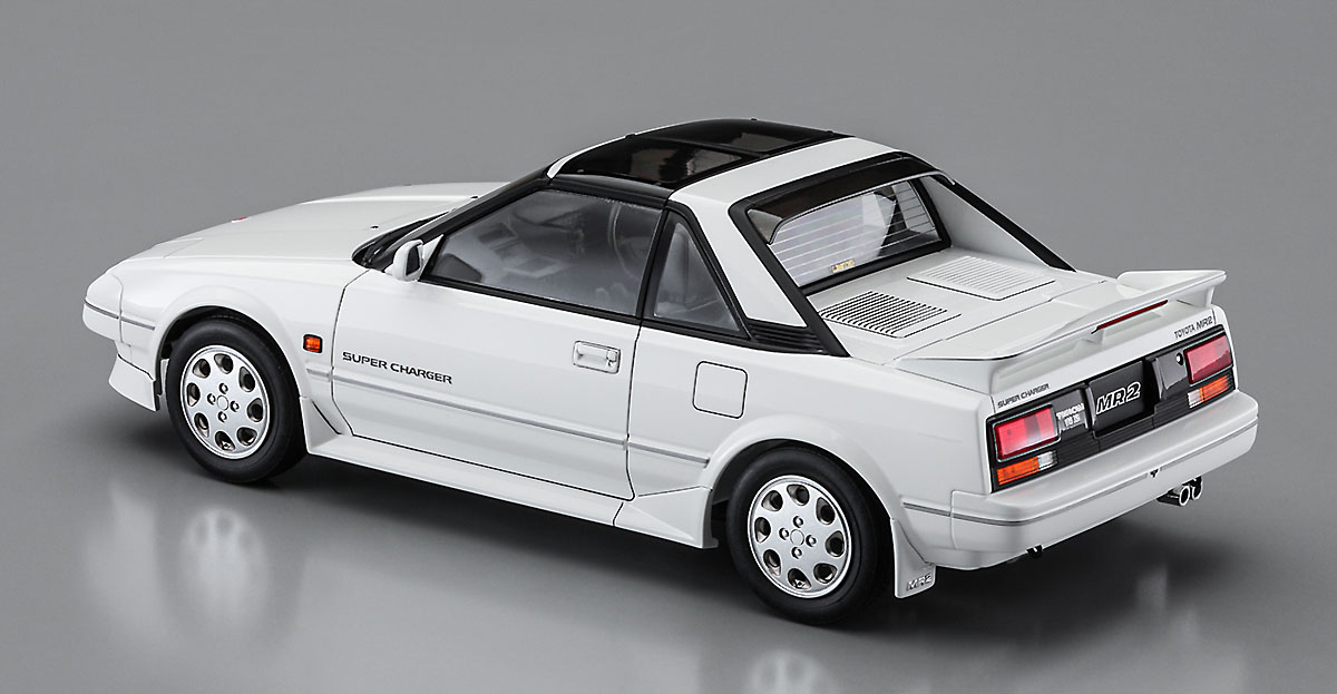 画像: ハセガワ (HC45) 1/24 (1984年) トヨタ MR2 （AW11） 後期型 G-リミテッド スーパーチャージャー （Tバールーフ）  