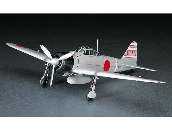 画像1: ハセガワ (JT43) 1/48 三菱 A6M2b 零式艦上戦闘機 21型  