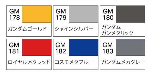 画像: GSIクレオス (GMS126) ガンダムマーカー細先タイプセット2【ネコポス・クロネコゆうパケット対応】