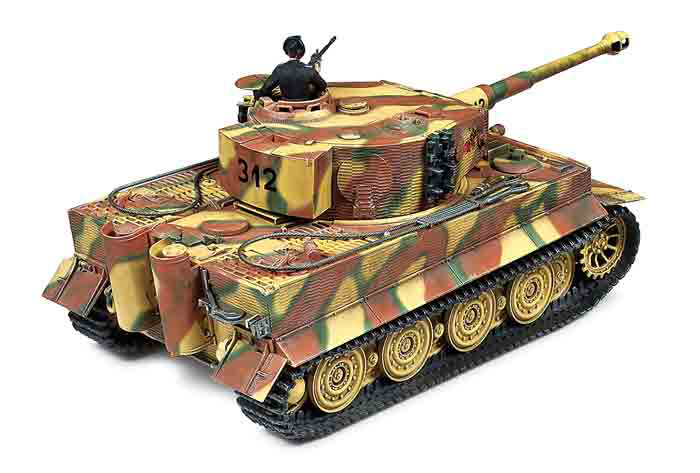 画像: タミヤ（32575）1/48 ドイツ重戦車 タイガーI 後期生産型  