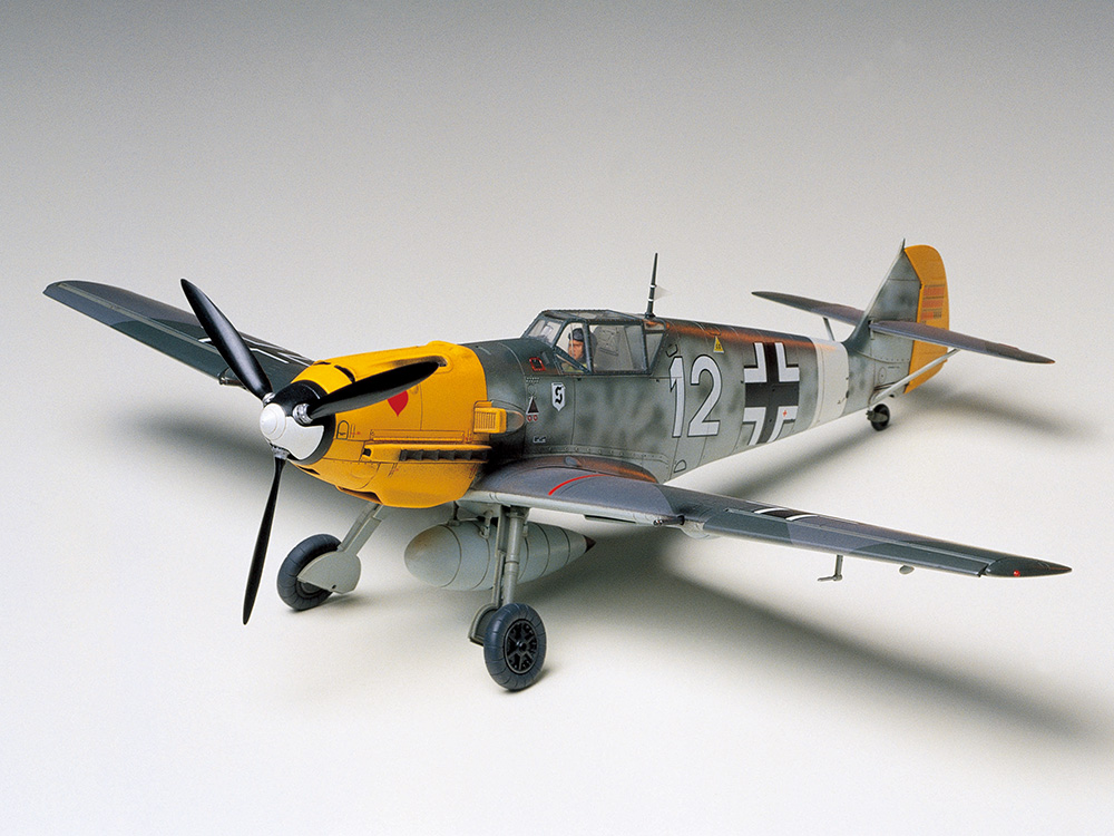 画像: タミヤ（61063）1/48 メッサーシュミット Bf109 E-4/7 TROP  