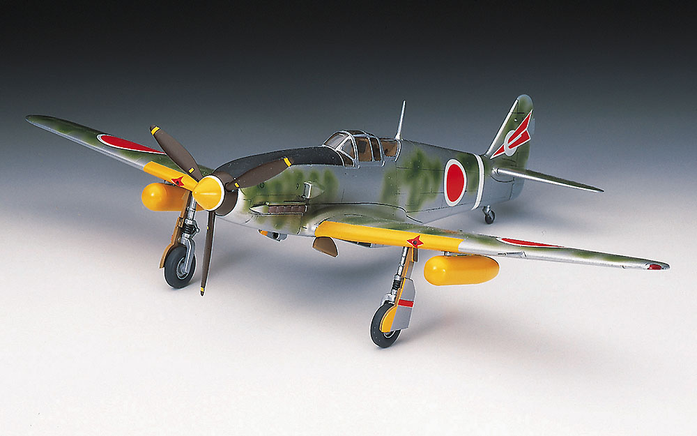 画像: ハセガワ  (A3)  1/72 川崎 キ61-I 丁 三式戦闘機 飛燕  