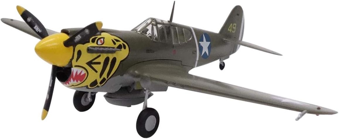 画像: 童友社 (10) 1/72 塗装済み完成品 カーチスP-40Eウォーホーク  