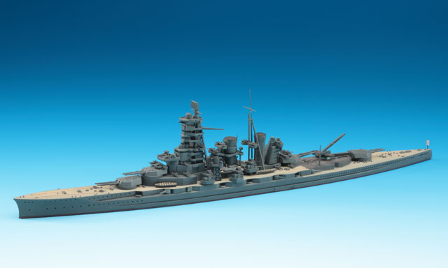 画像: ハセガワ  (109)  1:700 航空戦艦 日向  