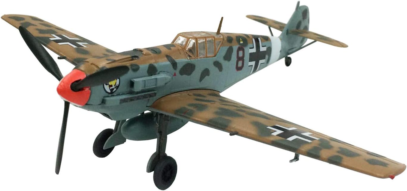 画像: 童友社 (06) 1/72 塗装済み完成品 メッサーシュミットBf109E/Trop  