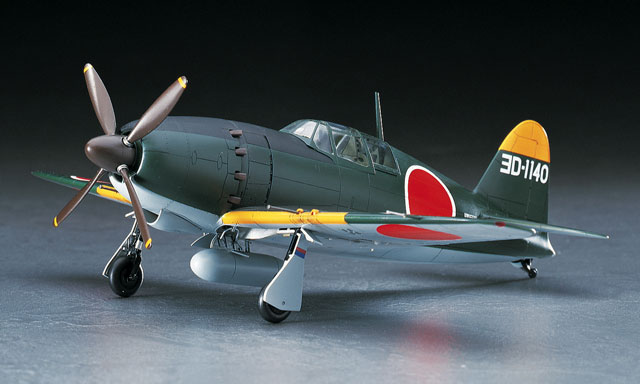 画像1: ハセガワ (JT45) 1/48 三菱 局地戦闘機 雷電 21型  