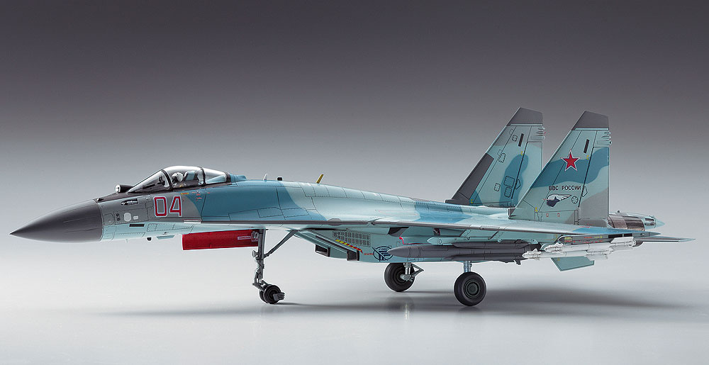 画像: ハセガワ (E44) 1/72 Su-35S フランカー  