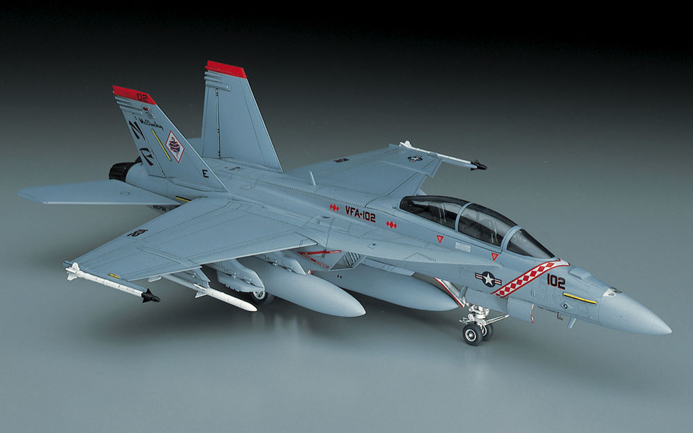 画像: ハセガワ (E18) 1/72 F/A-18F スーパー ホーネット  